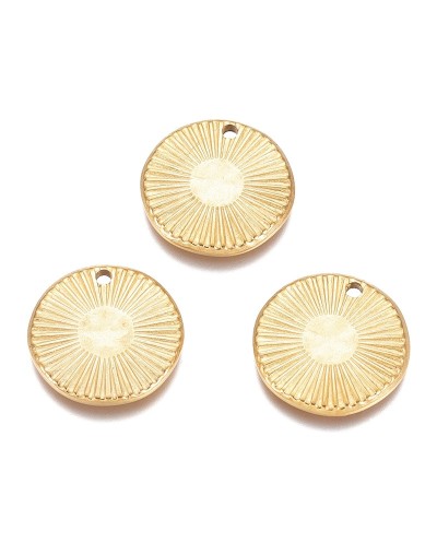 Zawieszka kółeczko 15x1,5mm stal nierdzewna złoty
