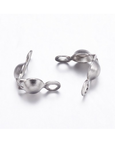 Łapaczki do linek 8x4mm stal nierdzewna