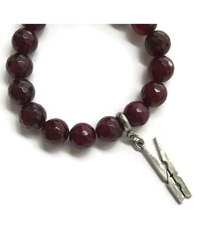 Zawieszka klamerka 20x6mm cyna