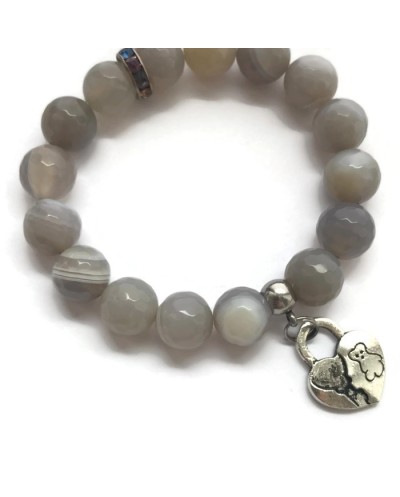 Zawieszka serce 19x16mm cyna