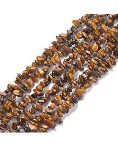 Tygrysie oko sieczka 5~8mm sznurek ok 80 cm