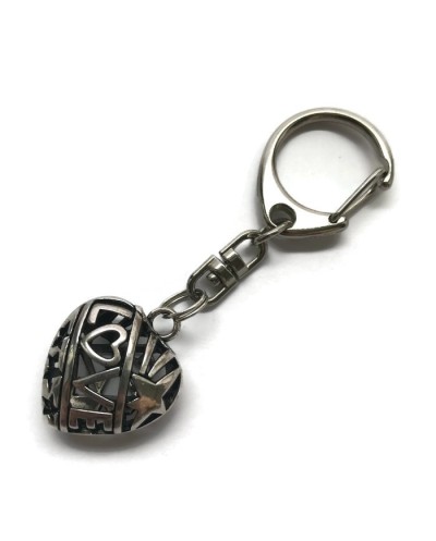 Zawieszka serce 17x13mm cyna