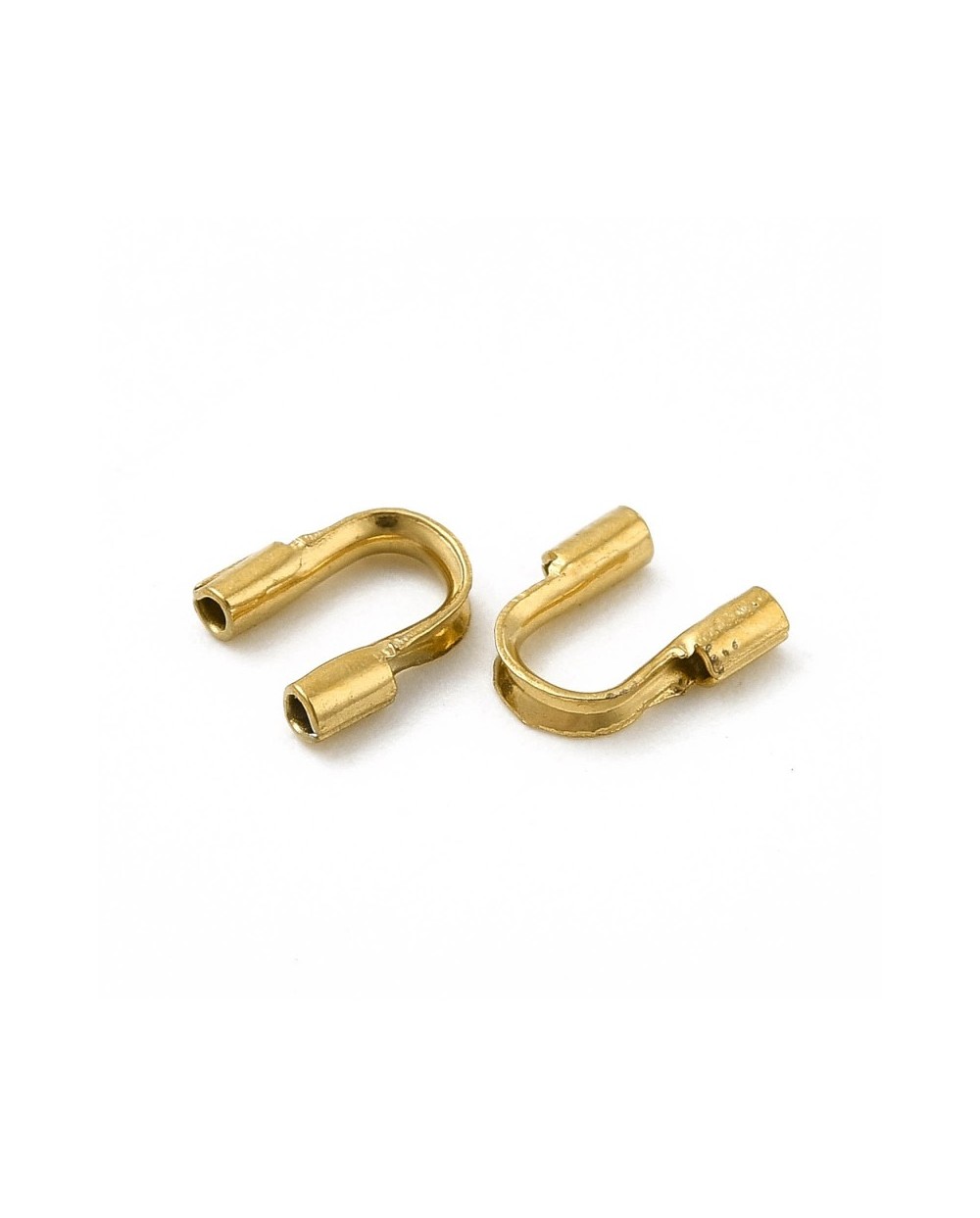 Zakończenie podkówka do linek 5x4.5x1.2mm stal nierdzewna Złote