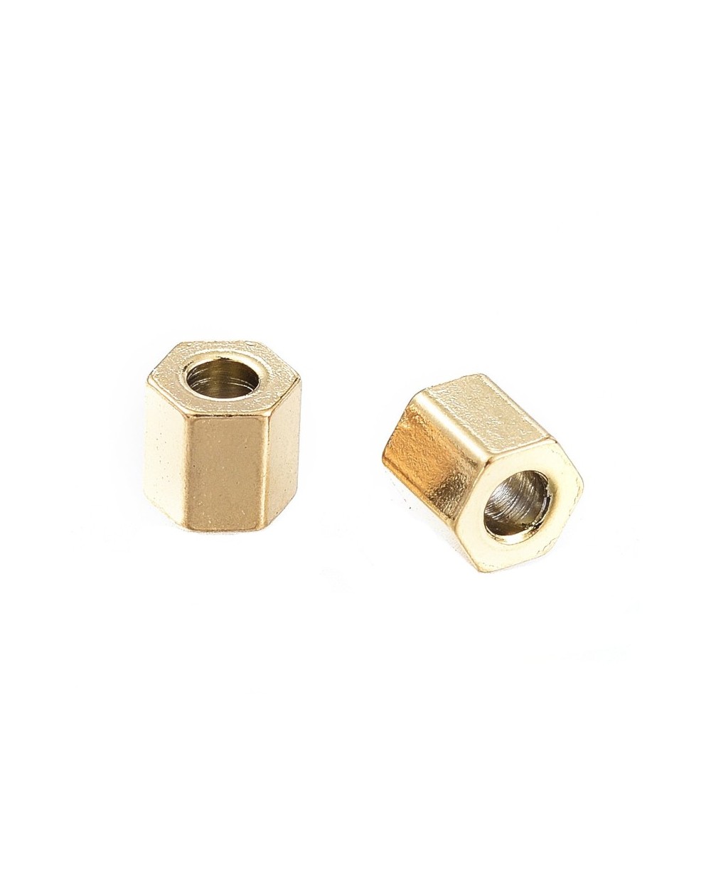 Przekładka ozdobna 3x3x3mm stal nierdzewna złota