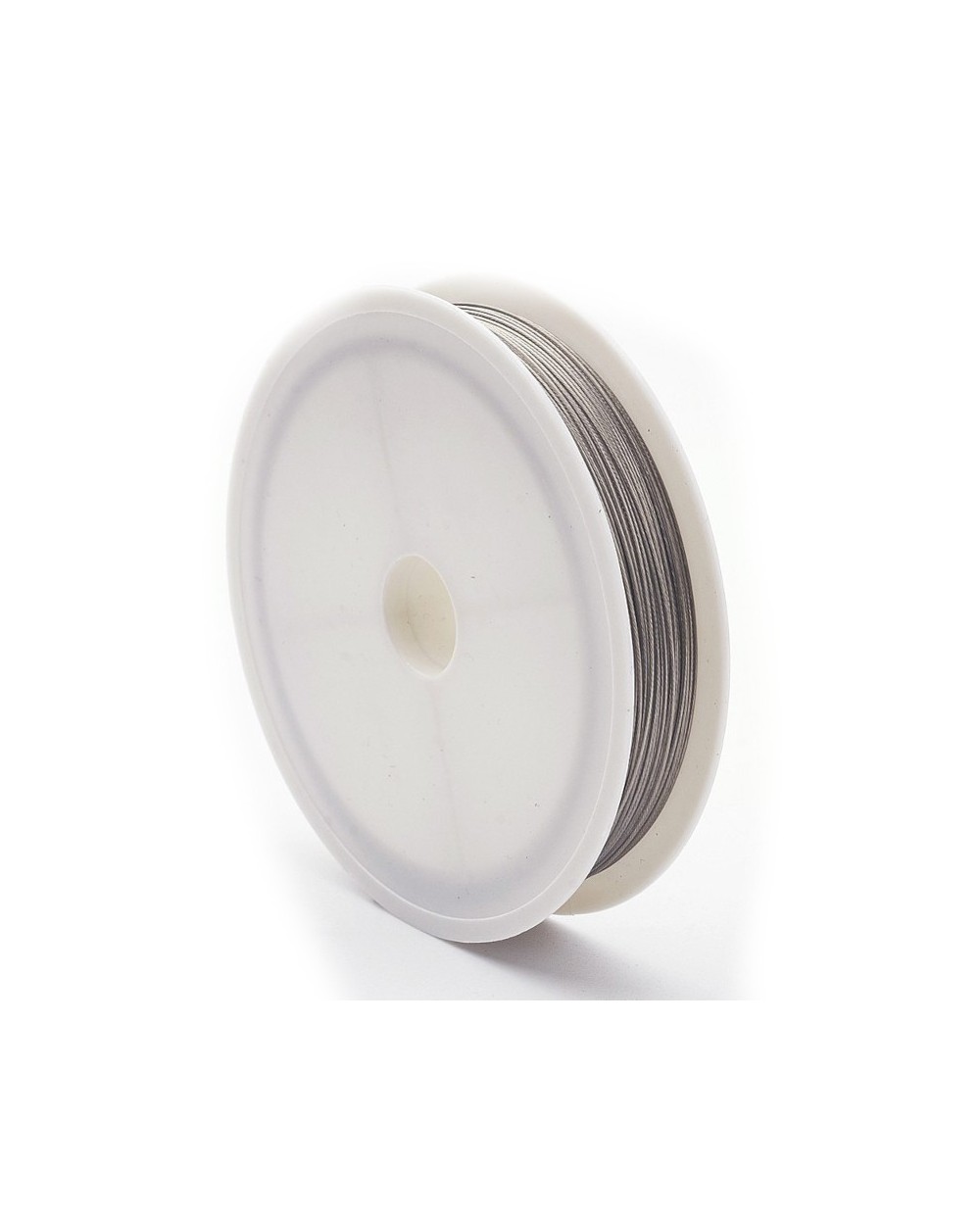 Linka stalowa jubilerska 0,6 mm-40 metrów srebrna