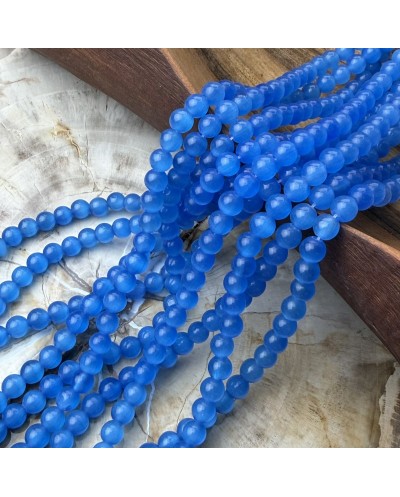Kocie oko kulka gładka w rozmiarze 6mm, piękny efekt kociego oka