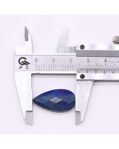 Zawieszka kamień naturalny Amazonit łezka fasetowana 25x13mm