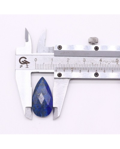 Zawieszka kamień naturalny Ametyst łezka fasetowana 25x13mm