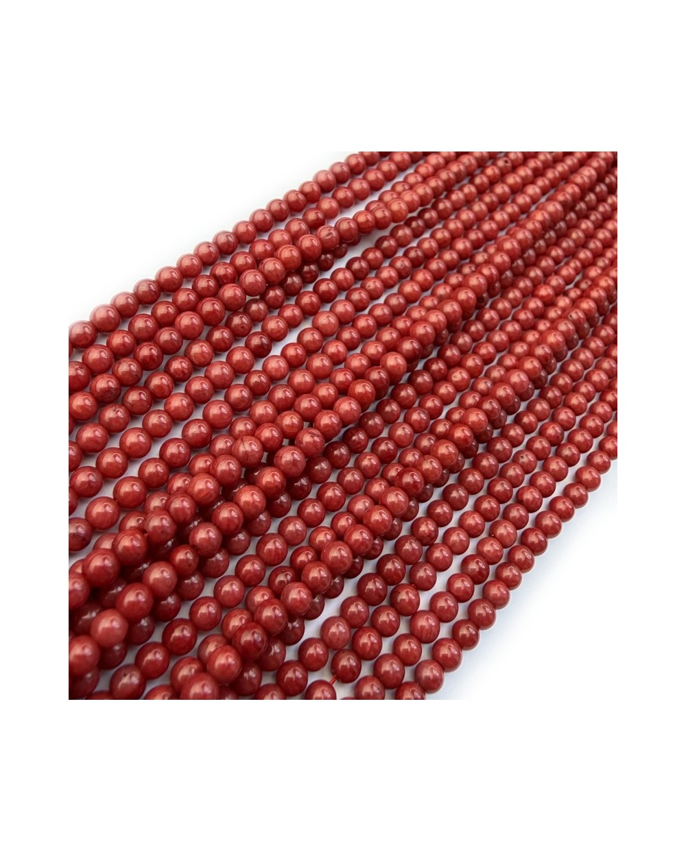 Koral naturalny kulka gładka 2,5mm- 3mm