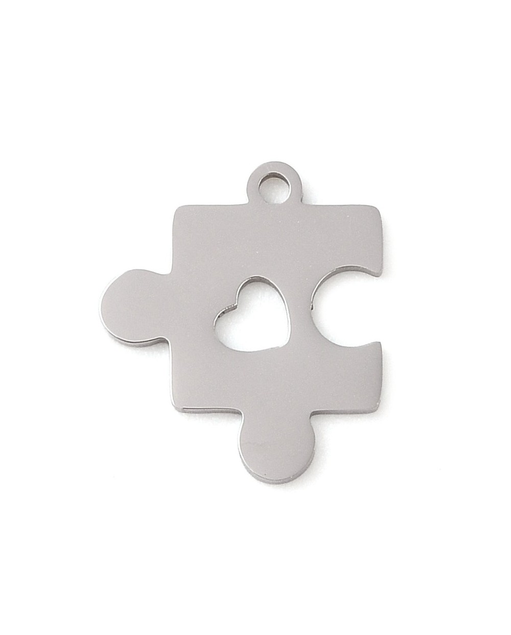 Zawieszka Puzzle 16x14x1mm stal nierdzewna