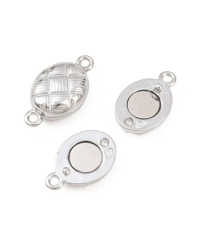 Zapięcie magnetyczne z bolcami 8x14,5x4,5mm stal nierdzewna