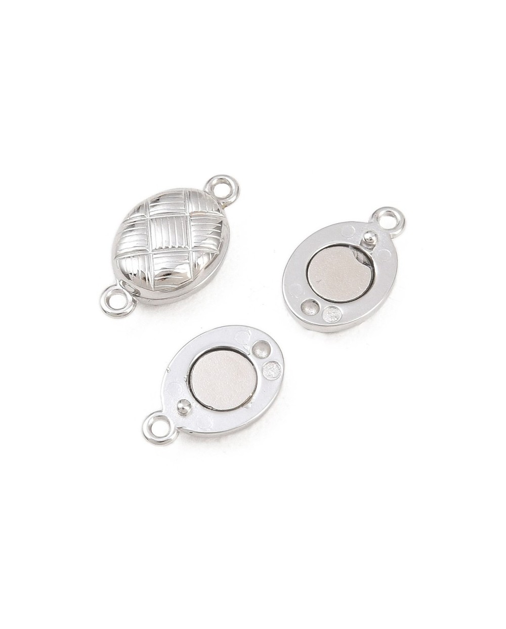 Zapięcie magnetyczne z bolcami 8x14,5x4,5mm stal nierdzewna