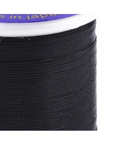 Sznurek jubilerski nylonowy 0,1mm szpulka ok 50 metrów czarny