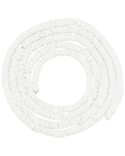 Naturalna Muszla cięta dysk oponka ok 5.5~6.5x1.5~3mm sznurek mix