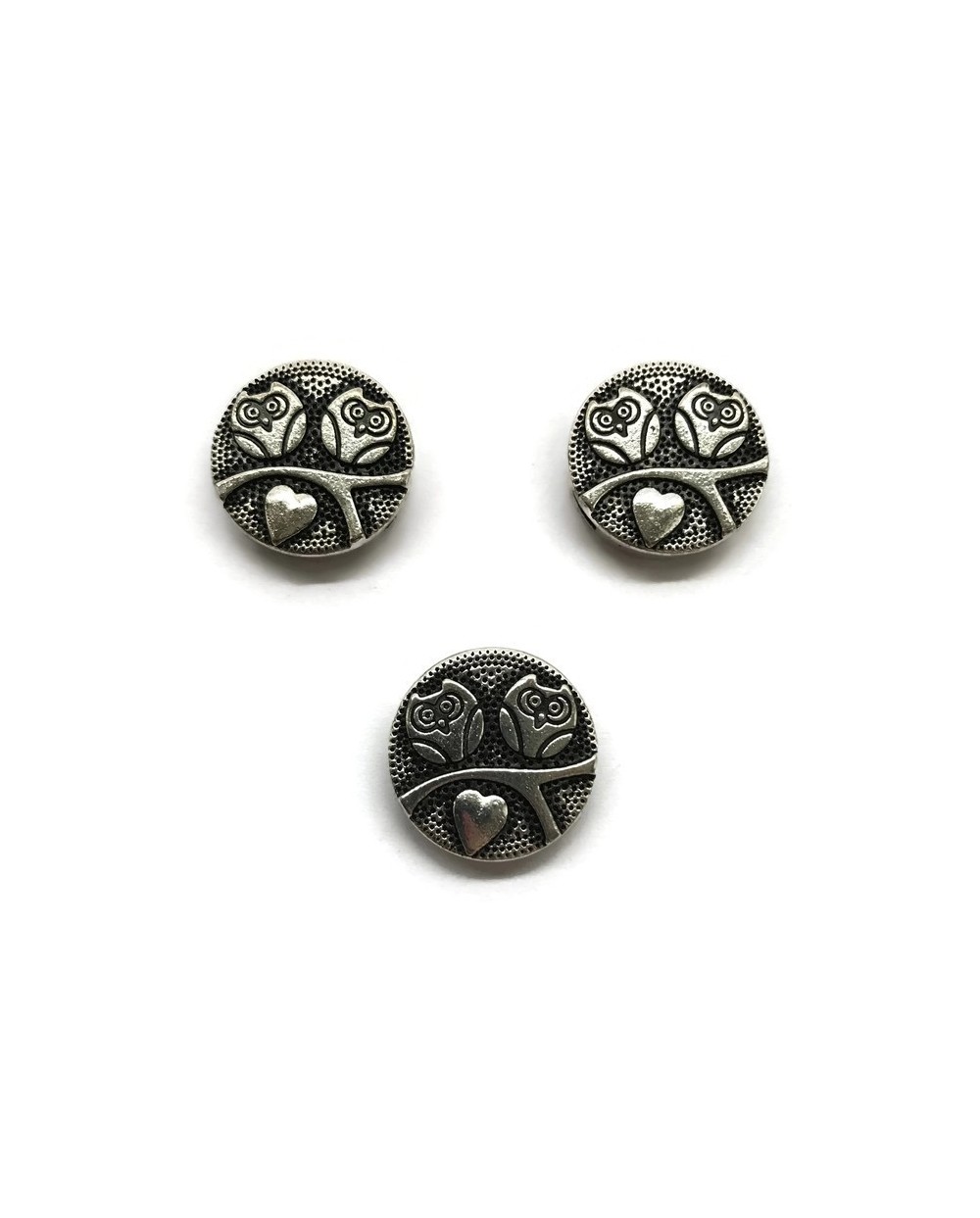 Przekładka sowy 18x5mm cyna