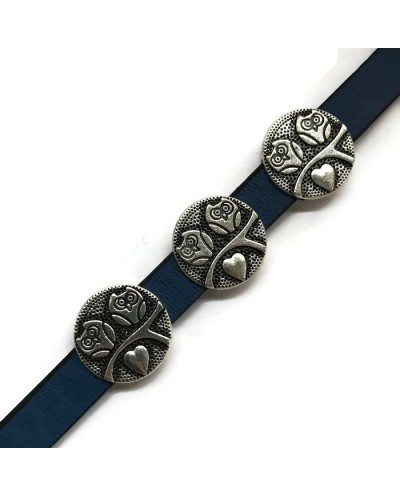 Przekładka sowy 18x5mm cyna
