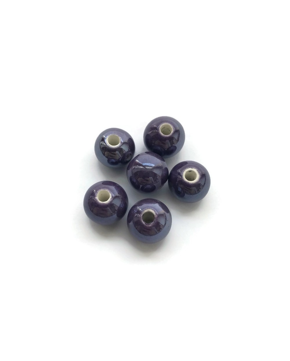 Kulka ceramiczna 10mm fiolet