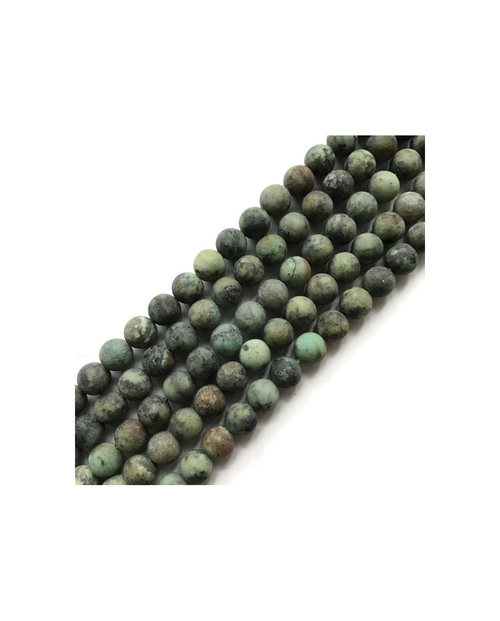 Turkus afrykański kulka 8mm sznurek