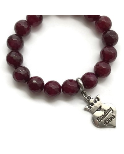 Zawieszka serce beading diva 24x16mm cyna