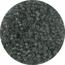 TOHO - Round 11/0 : TR-11-9F Transparent-Frosted Lt Gray