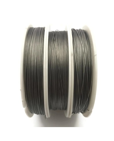 Linka stalowa jubilerska 0,6 mm-40 metrów srebrna