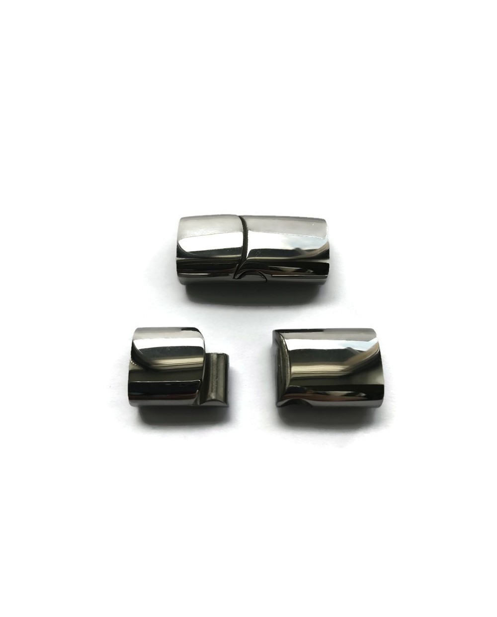 Zapięcie magnetyczne wsuwane bokiem 30x15mm stal nierdzewna