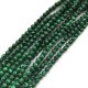Malachit kulka 6mm zielony sznurek