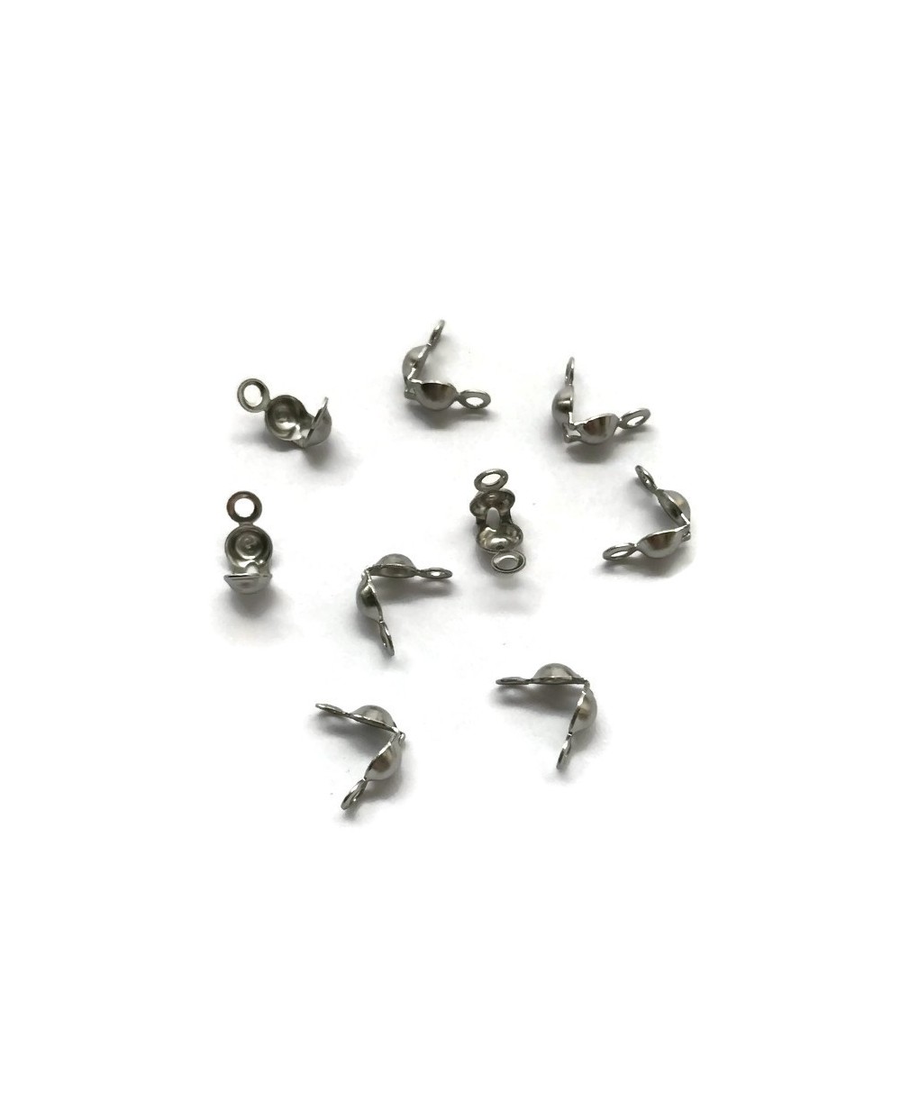 Łapaczki do linek 8x4mm stal nierdzewna