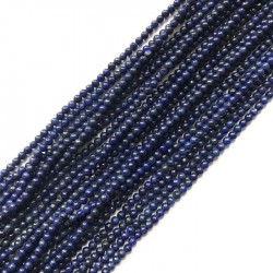 Lapis lazuli kulka 3mm sznurek