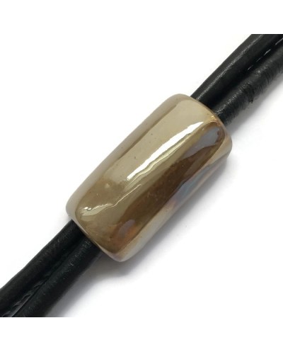 Tunel rurka ceramiczna 36mm kawowy