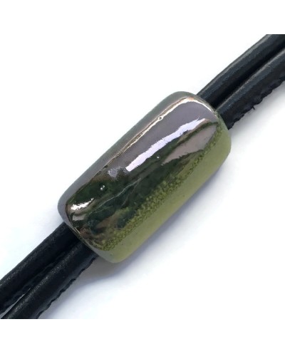 Tunel rurka ceramiczna 36mm zielony mix