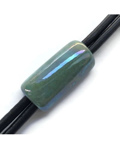 Tunel rurka ceramiczna 36mm blady zielony
