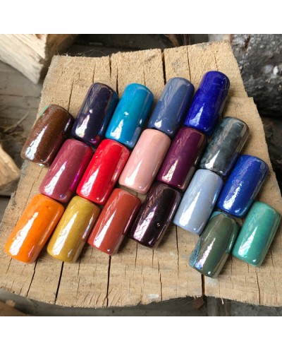 Tunel rurka ceramiczna 36mm blady zielony