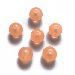 Kulki, koraliki plastikowe pomarańczowy 10mm