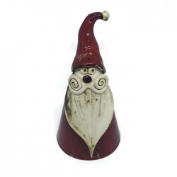 Mikołaj z ceramiki, czerwony 19cm