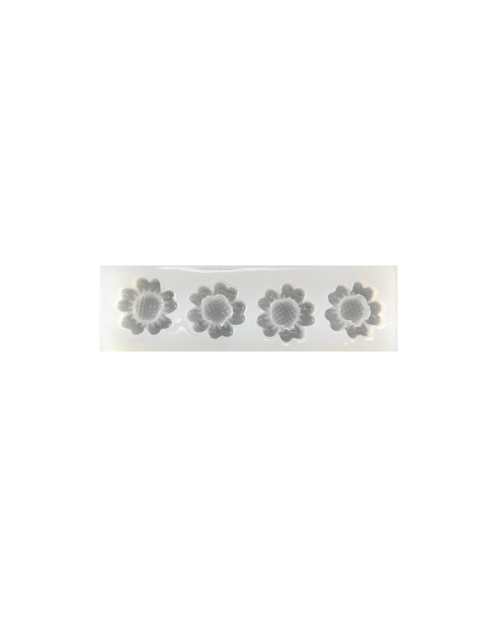 Forma do żywicy forma silikonowa do odlewów kwiatki 109x34mm