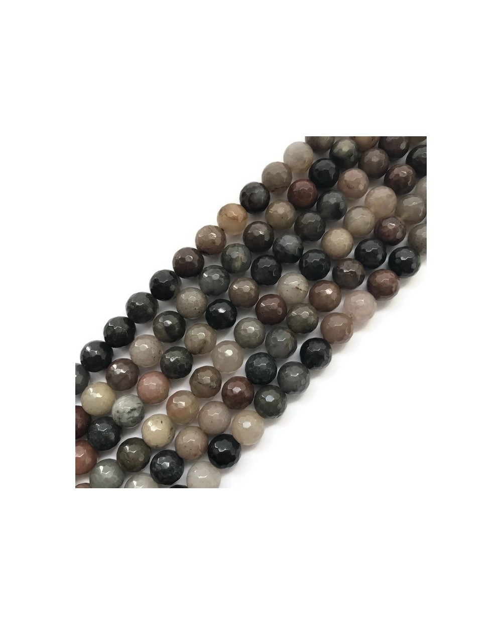 Turmalin kulka 6mm mix sznurek