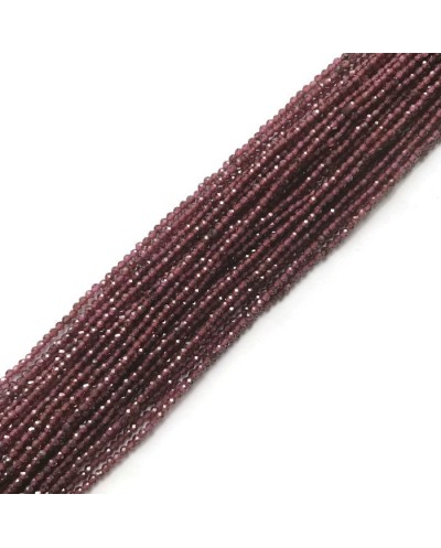 Granat kulka 2mm sznurek