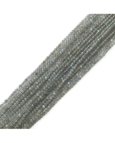 Labradoryt kulka 2mm sznurek
