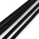 Gumka elastyczna płaska czarna 6mm - opakowanie 10 metrów