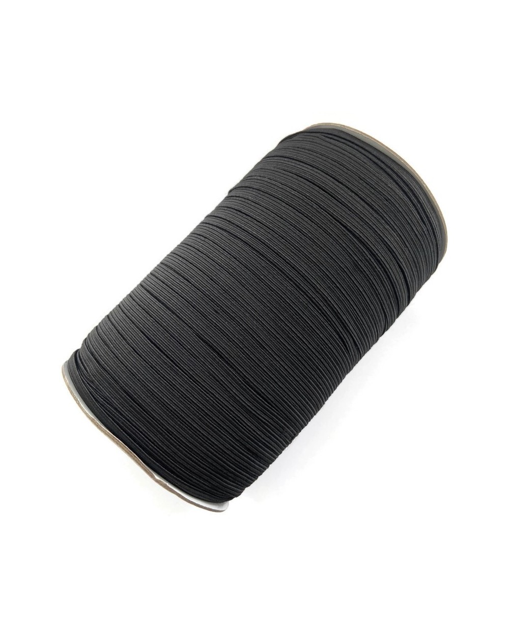 Gumka elastyczna płaska czarna 6mm - szpulka 170-180 metrów HURT