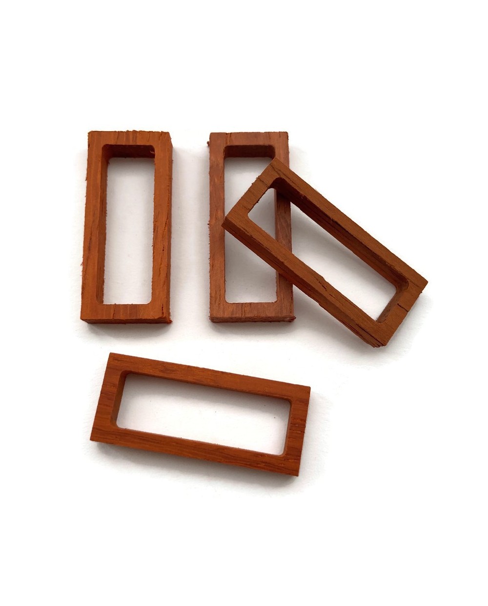 Zawieszka Drewniana, Baza do żywicy 35x15x5mm