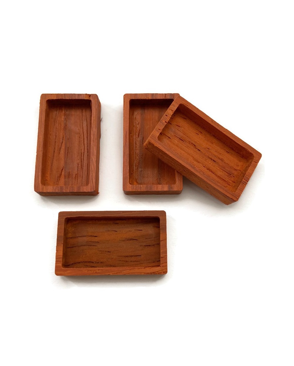 Zawieszka Drewniana, Baza do żywicy 35x20x6mm
