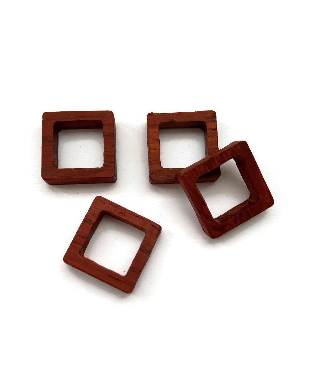 Zawieszka Drewniana, Baza do żywicy 16x16x5mm