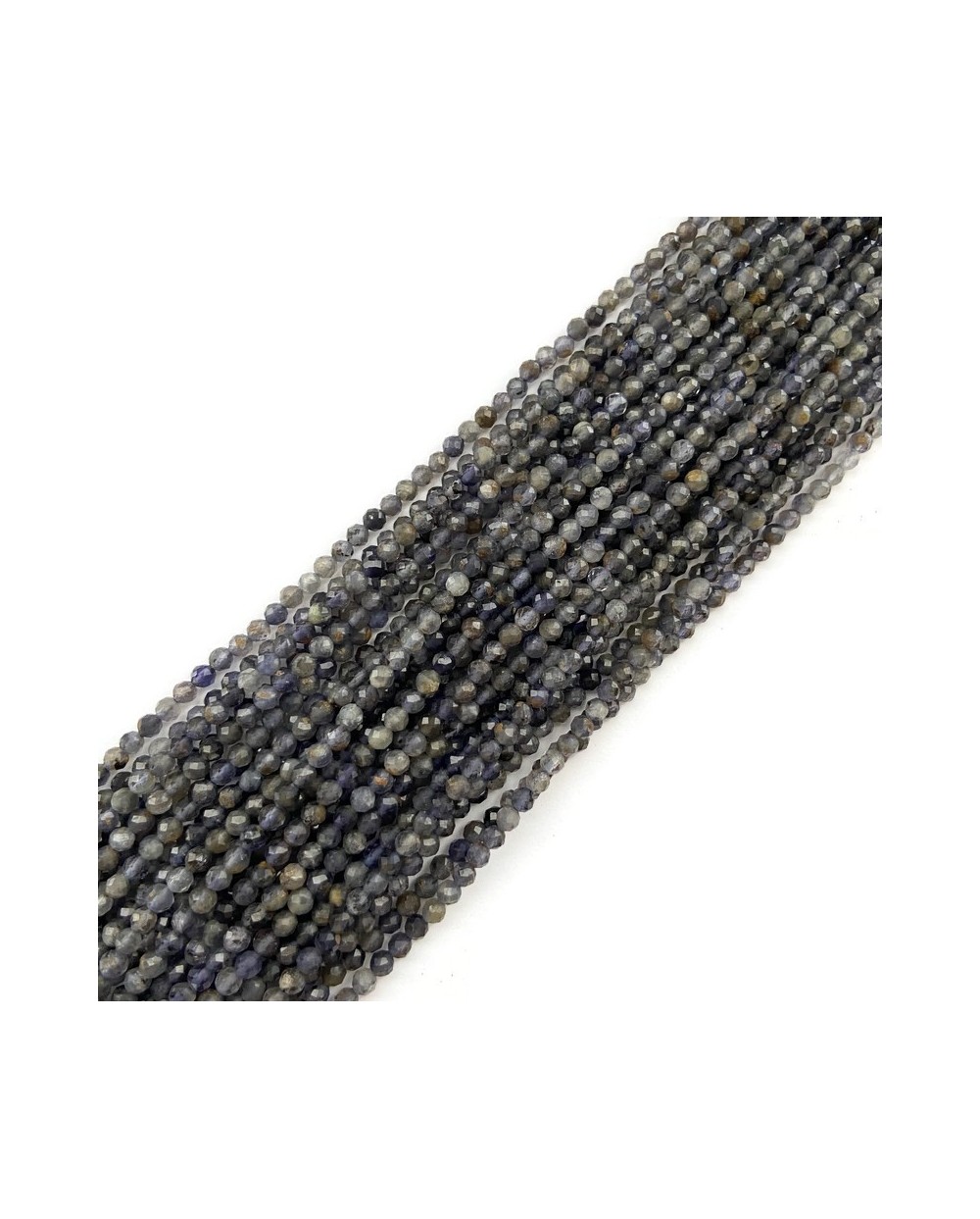 Lolit  kulka fasetowana 3mm sznurek fiolet