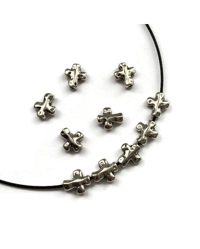 Przekładka krzyżyk 10x9x4mm cyna