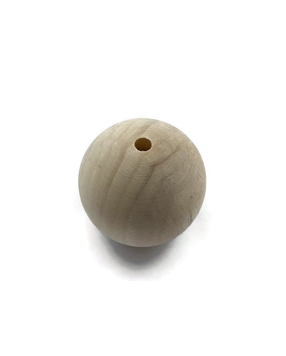 Koraliki drewniane surowe 45 mm