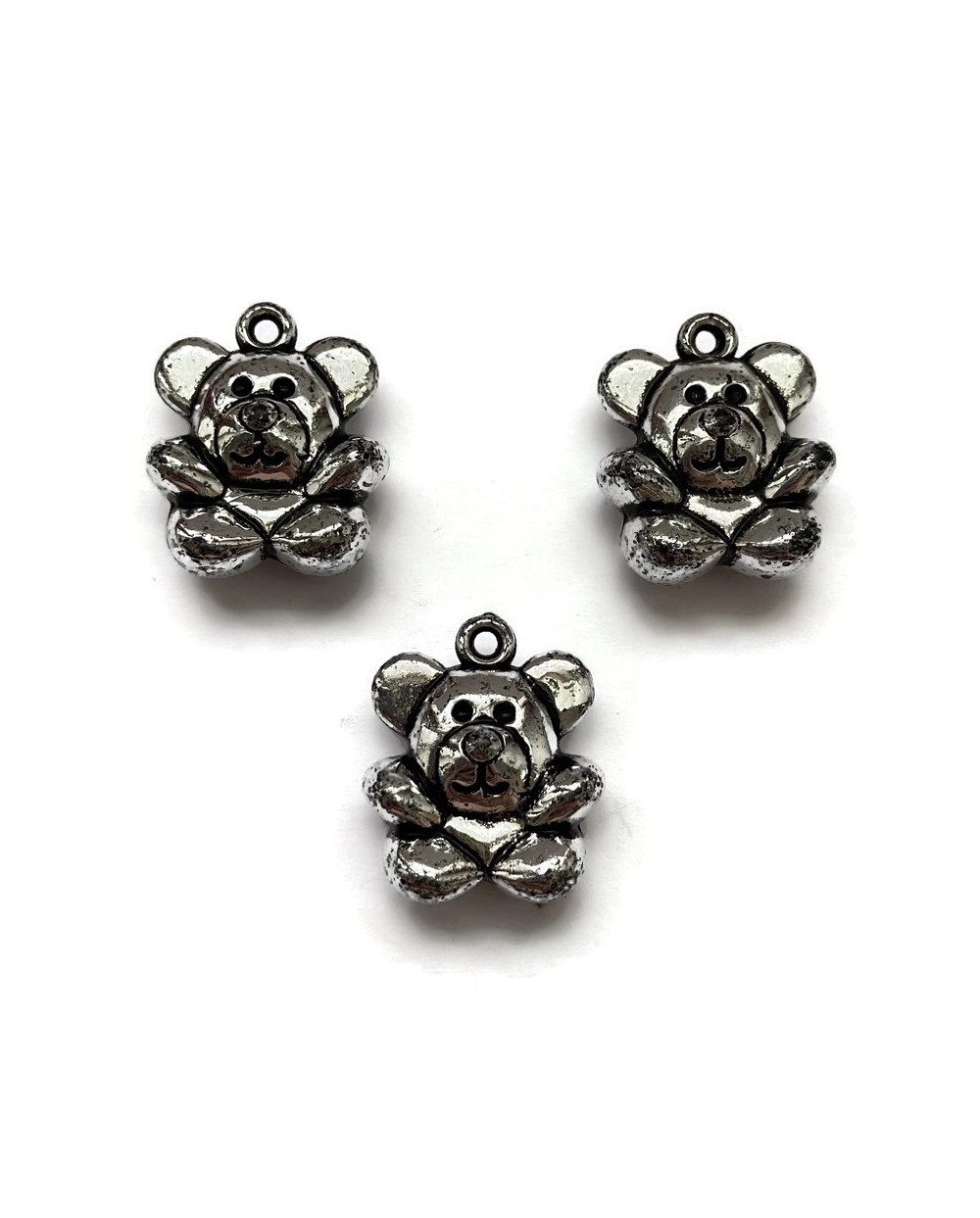Zawieszka miś 21x12mm akryl