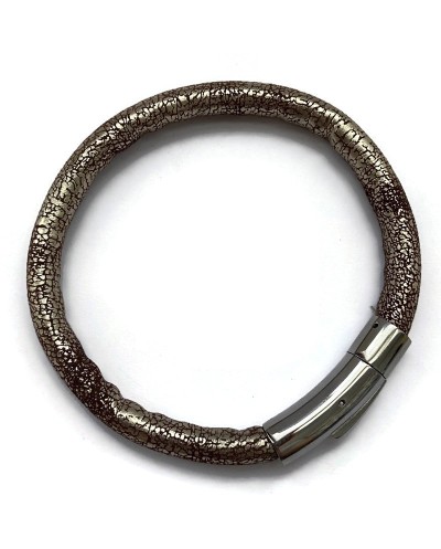 Zapięcie bagnetowe 30x8mm do wklejania stal nierdzewna srebrne zatrzaskowe